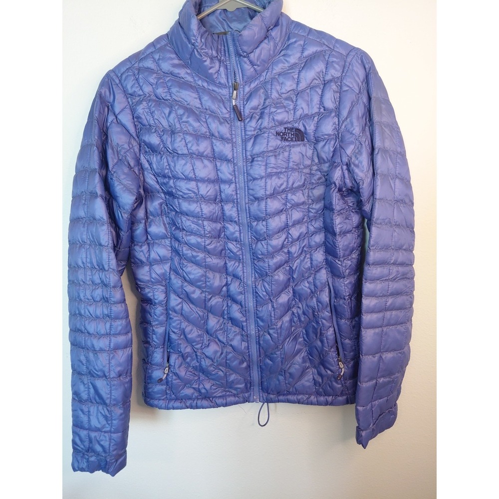North Face Thermoball Womens Sz S Purple Lightweight Puffer Gorpcore Y2k Outdoor